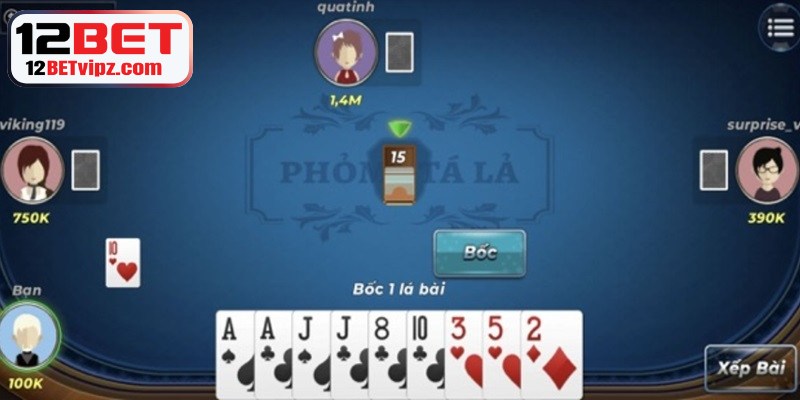 Hướng dẫn chơi phỏm trực tuyến chi tiết không thể thiếu bước chia bài